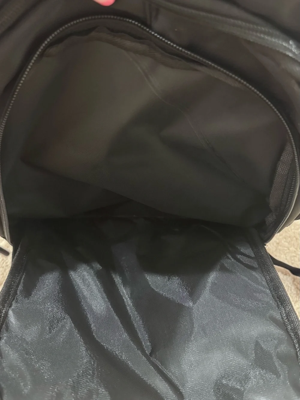 Brand new never used, black backpack!